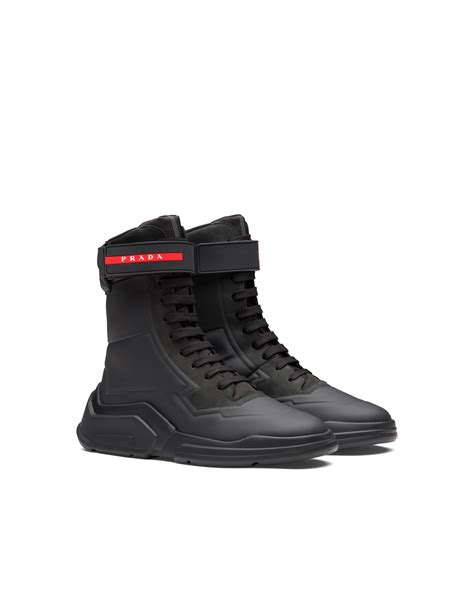 prada high tops sae|prada high top boots.